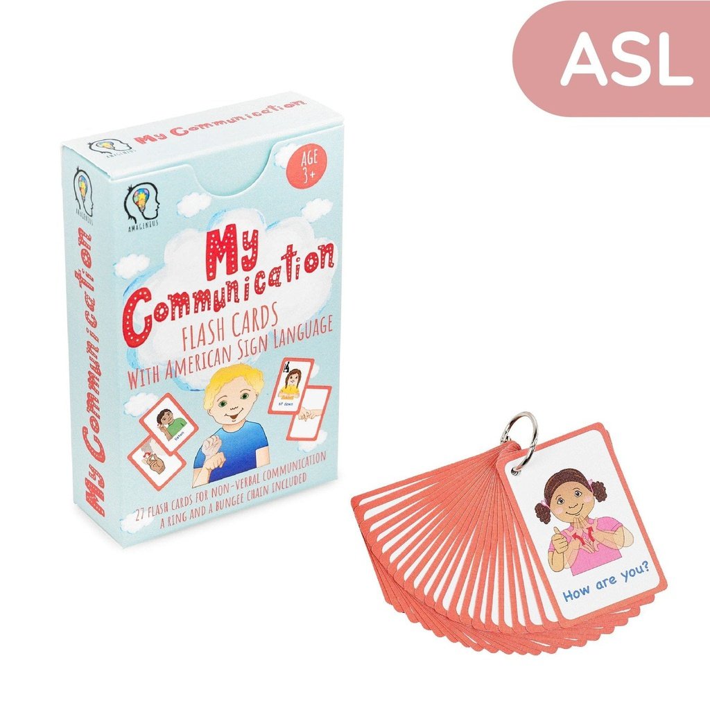 picture of Kids And Baby Sign Language Cards American Sign Language by Amonev