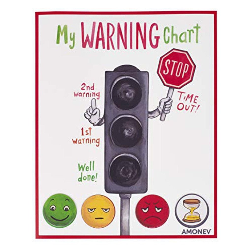 picture of Traffic Light Behaviour Chart Magnetic by Amonev