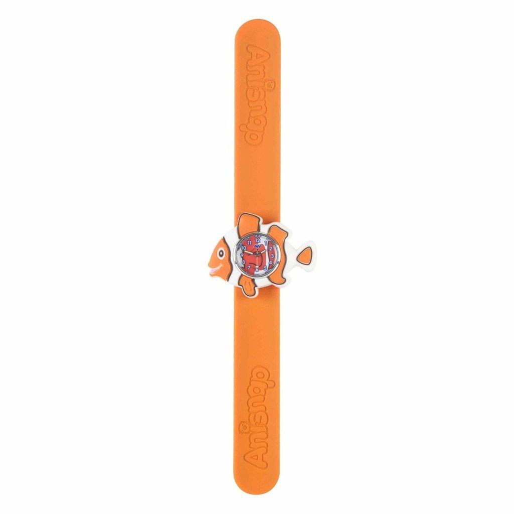 picture of Anisnap Snap Band Watch Clown Fish Aqua by Amonev
