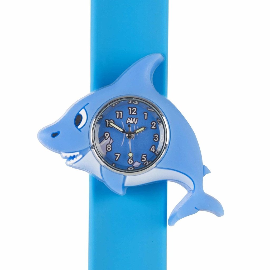 picture of Anisnap Snap Band Watch Shark Aqua by Amonev