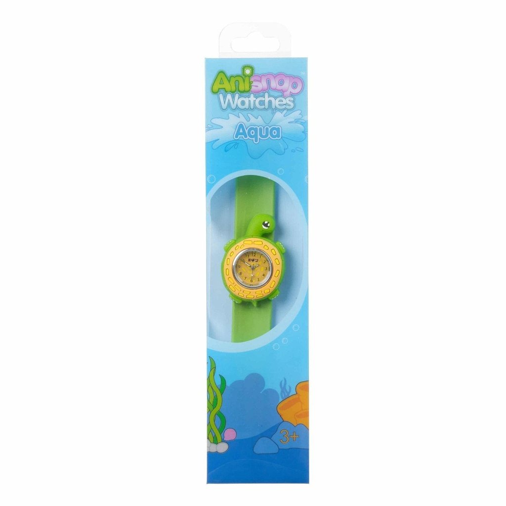 picture of Anisnap Snap Band Watch Turtle Aqua by Amonev