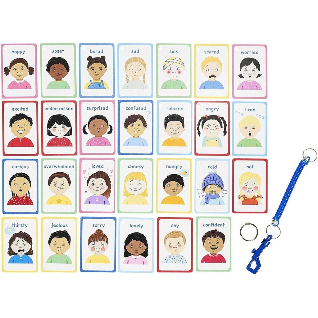 picture of Autism Communication Cards - My Feelings 27 Pack by Amonev