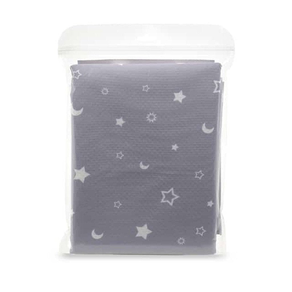 picture of Baby Splash Mat for Under High Chair Star Print by Amonev
