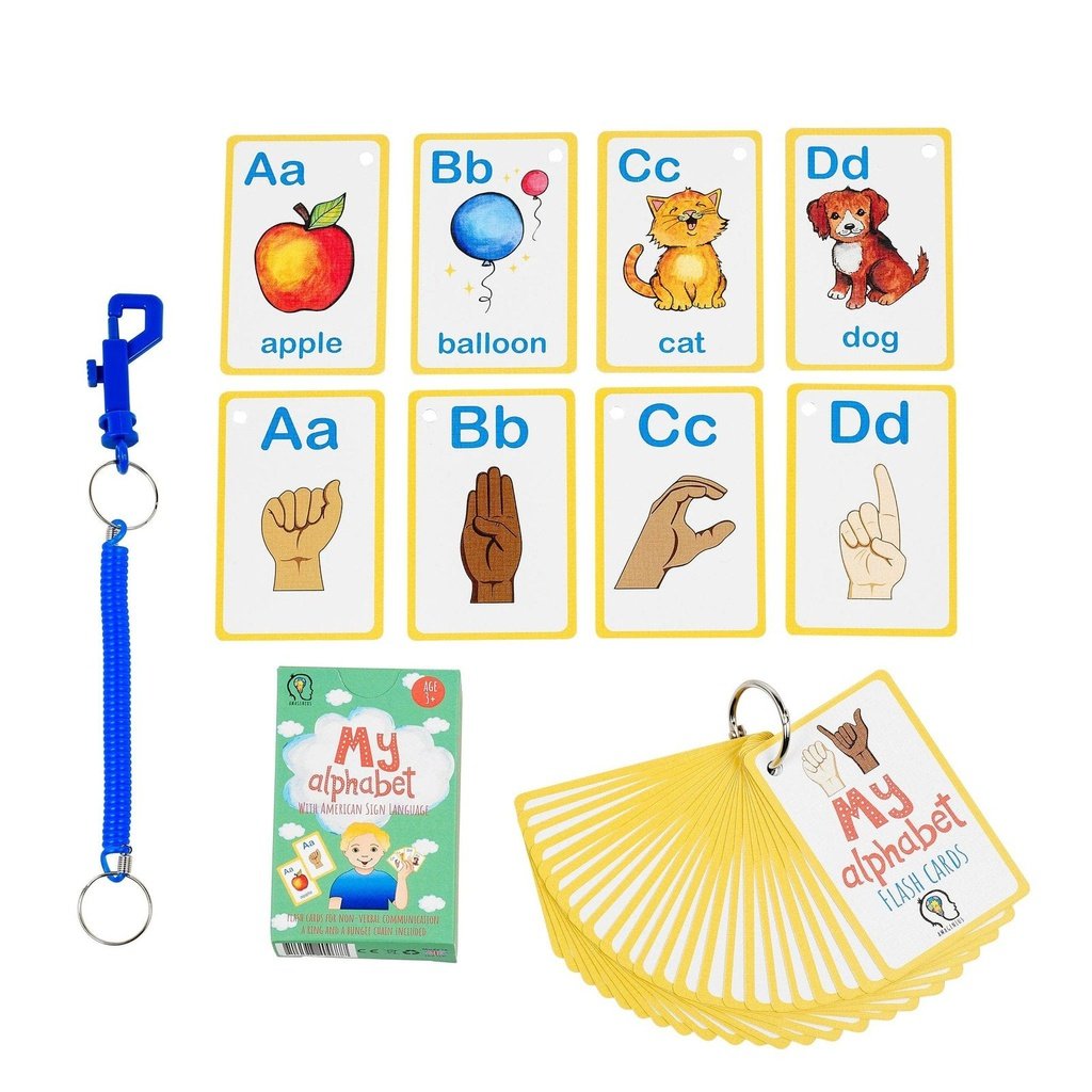 picture of Kids And Baby Sign Language Cards American Sign Language by Amonev