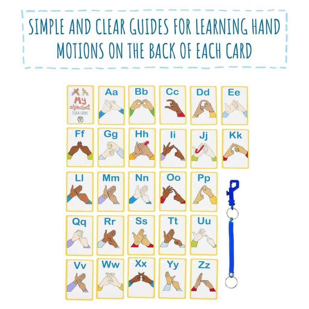 picture of Kids And Baby Sign Language Cards British Sign Language by Amonev