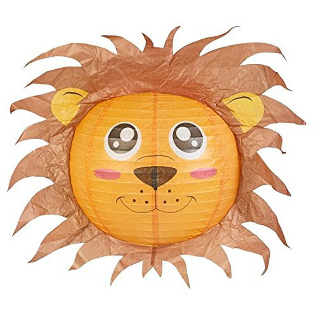 picture of Kids Nursery Lampshade Lion by Amonev
