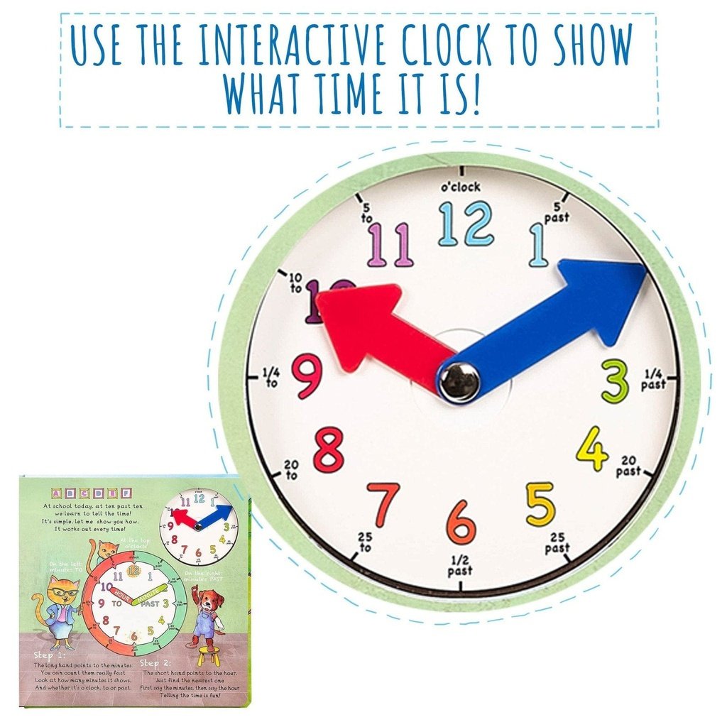 picture of Time Teaching Story Book: Tell Us The Time Milo! by Amonev