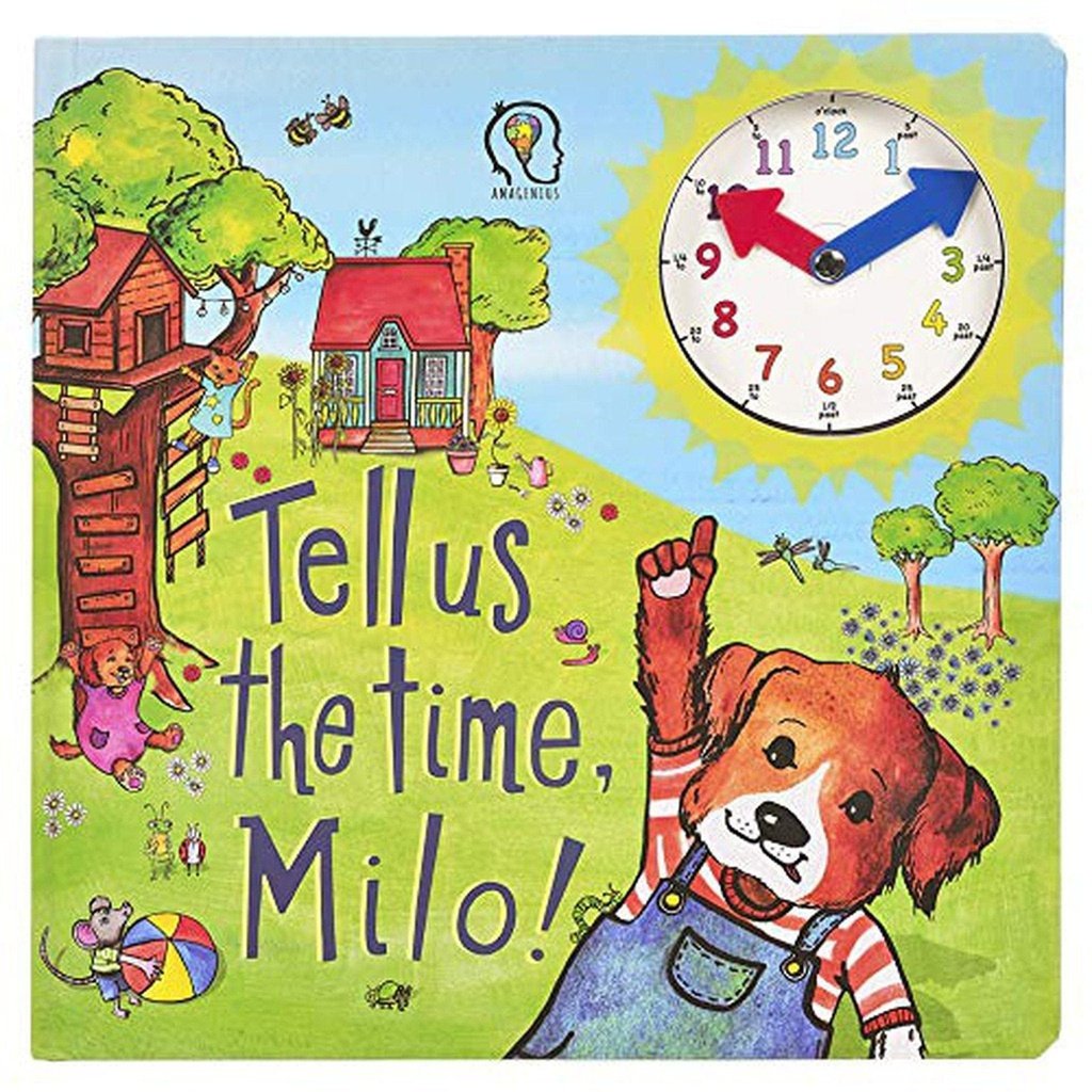 picture of Time Teaching Story Book: Tell Us The Time Milo! by Amonev